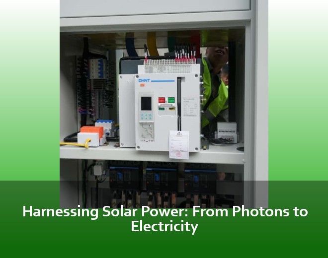 Harnessing Solar Power: From Photons to Electricity
